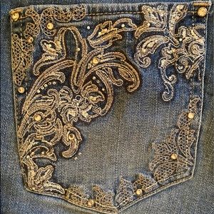 White House Black Market Boot Cut Jeans